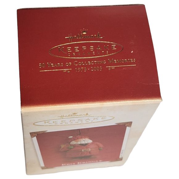 Kris Kringle Hallmark Keepsake Ornament 2003 by Sharon Visker Santa with Pack - Picture 12 of 15